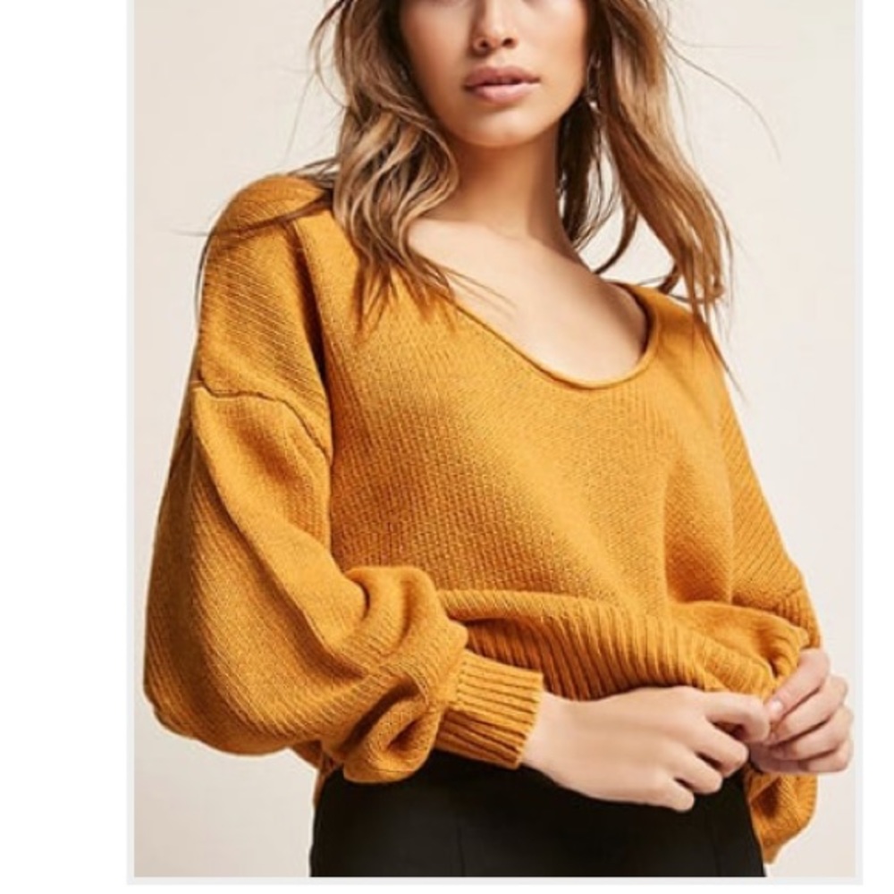 Emory Park Oversized Crop Sweater